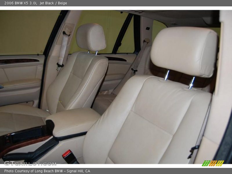 Jet Black / Beige 2006 BMW X5 3.0i