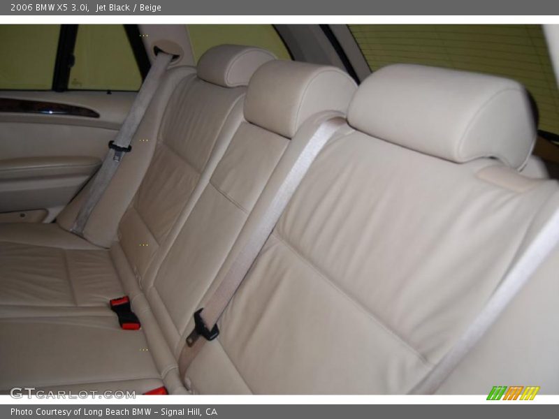 Jet Black / Beige 2006 BMW X5 3.0i