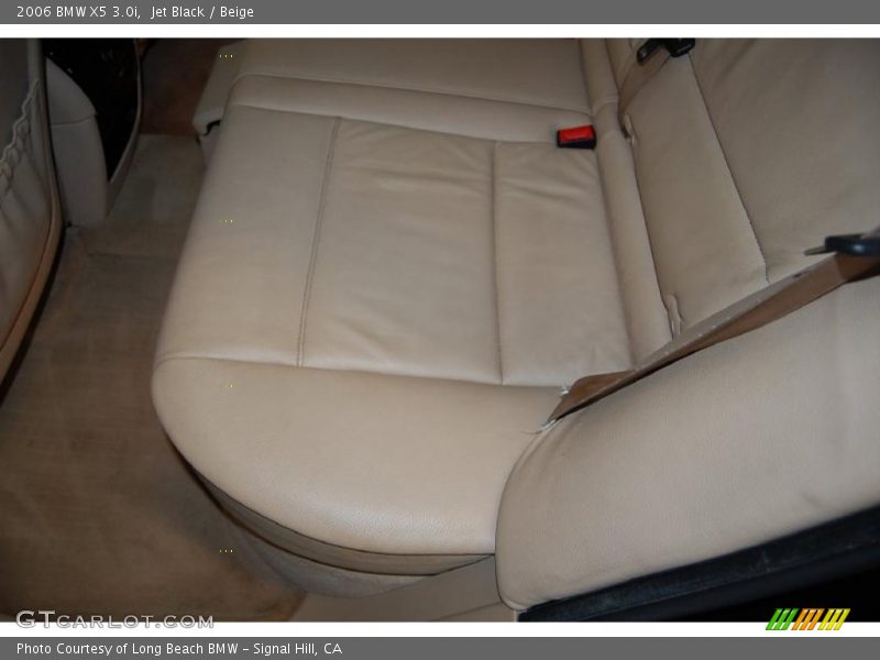 Jet Black / Beige 2006 BMW X5 3.0i