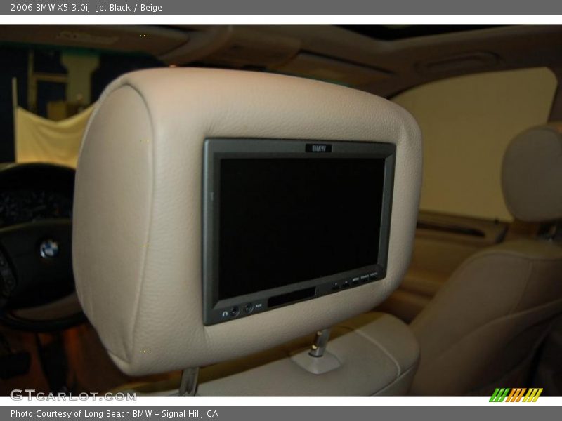Jet Black / Beige 2006 BMW X5 3.0i