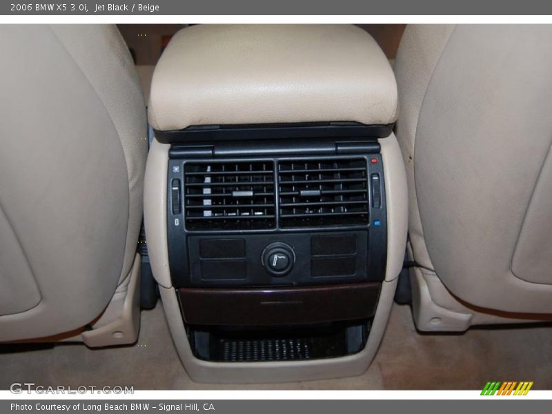 Jet Black / Beige 2006 BMW X5 3.0i