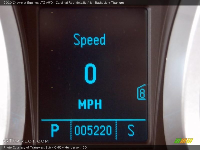 Cardinal Red Metallic / Jet Black/Light Titanium 2010 Chevrolet Equinox LTZ AWD