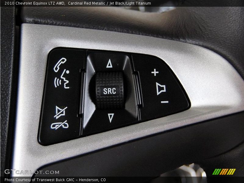 Controls of 2010 Equinox LTZ AWD