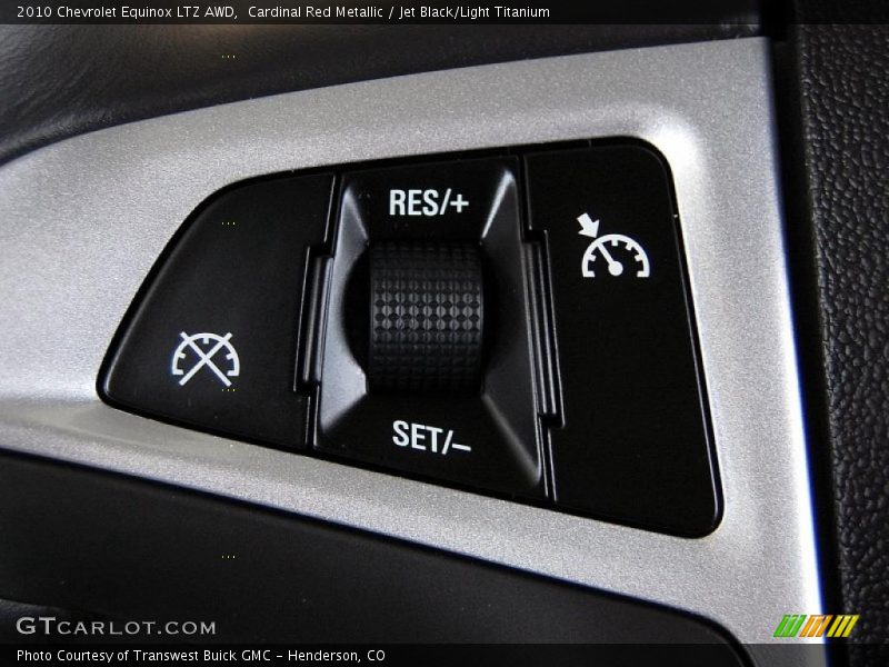 Controls of 2010 Equinox LTZ AWD