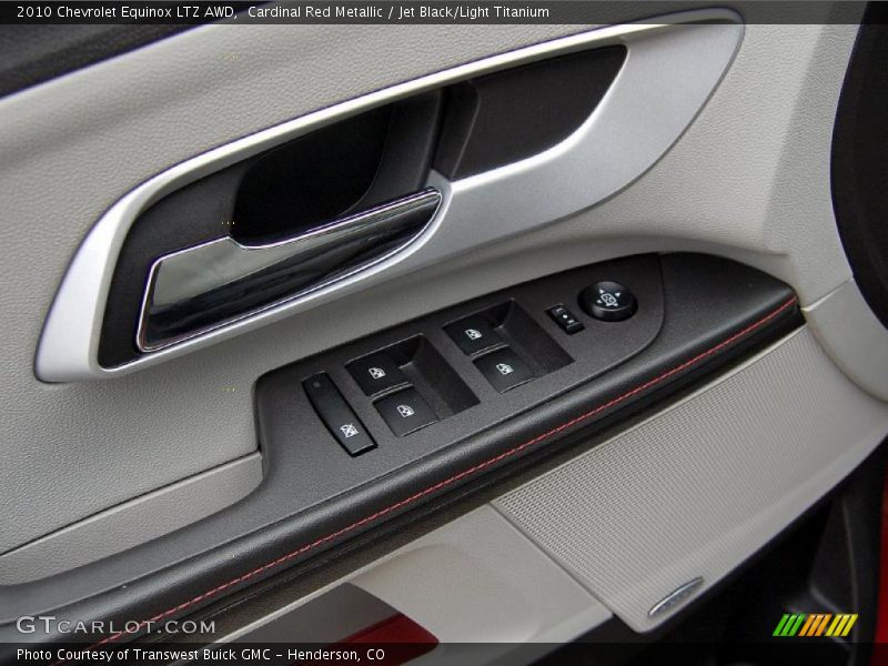 Cardinal Red Metallic / Jet Black/Light Titanium 2010 Chevrolet Equinox LTZ AWD