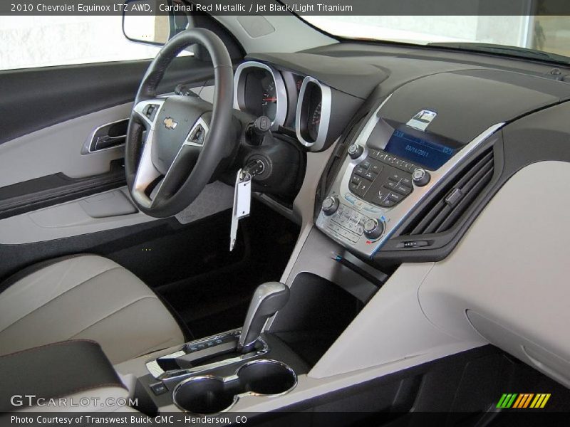 Cardinal Red Metallic / Jet Black/Light Titanium 2010 Chevrolet Equinox LTZ AWD