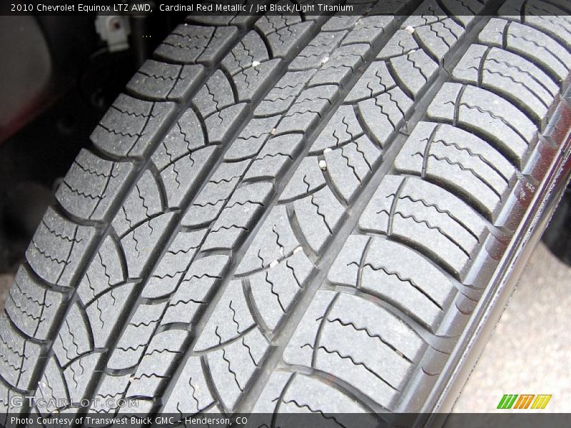 Cardinal Red Metallic / Jet Black/Light Titanium 2010 Chevrolet Equinox LTZ AWD