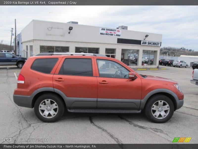 Copperhead / Gray 2009 Kia Borrego LX V6 4x4