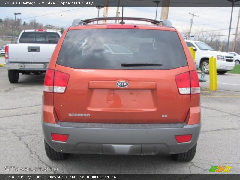 Copperhead / Gray 2009 Kia Borrego LX V6 4x4