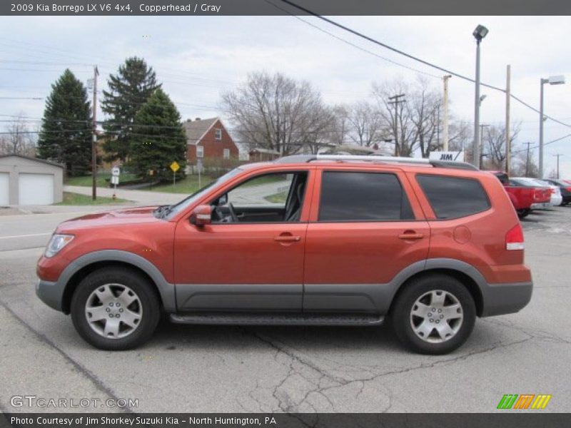 Copperhead / Gray 2009 Kia Borrego LX V6 4x4