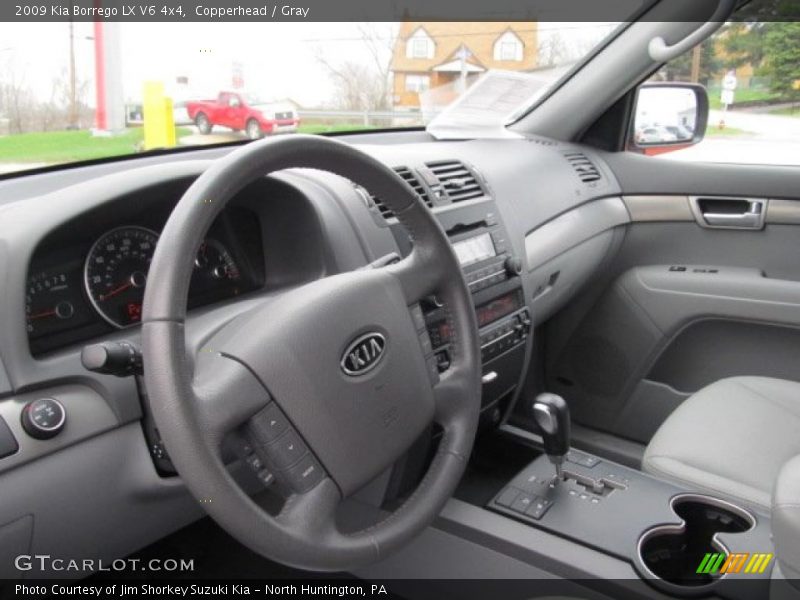 Copperhead / Gray 2009 Kia Borrego LX V6 4x4