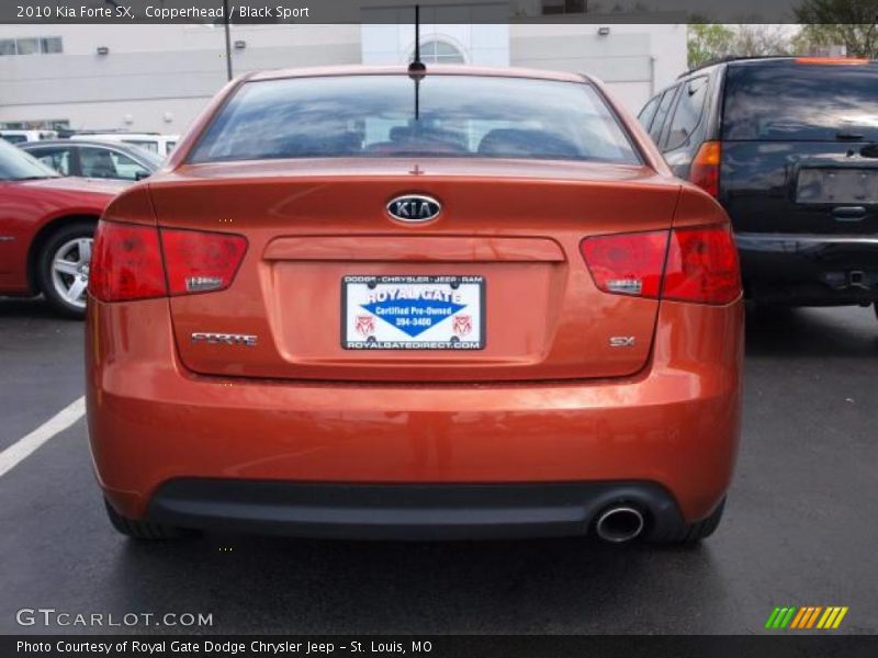 Copperhead / Black Sport 2010 Kia Forte SX