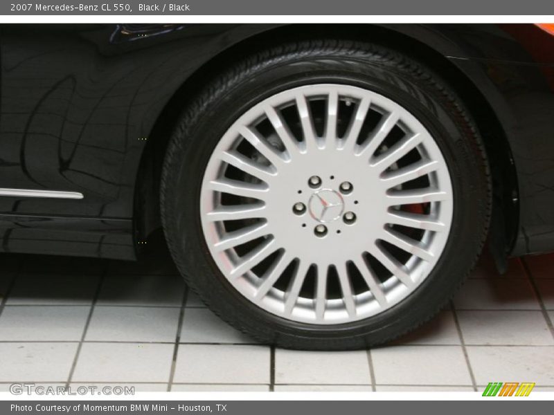 Black / Black 2007 Mercedes-Benz CL 550