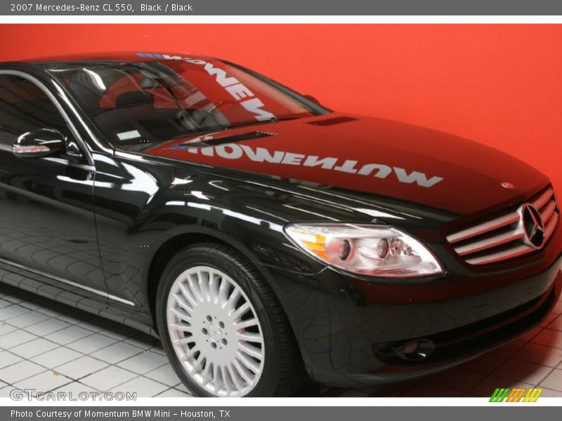 Black / Black 2007 Mercedes-Benz CL 550