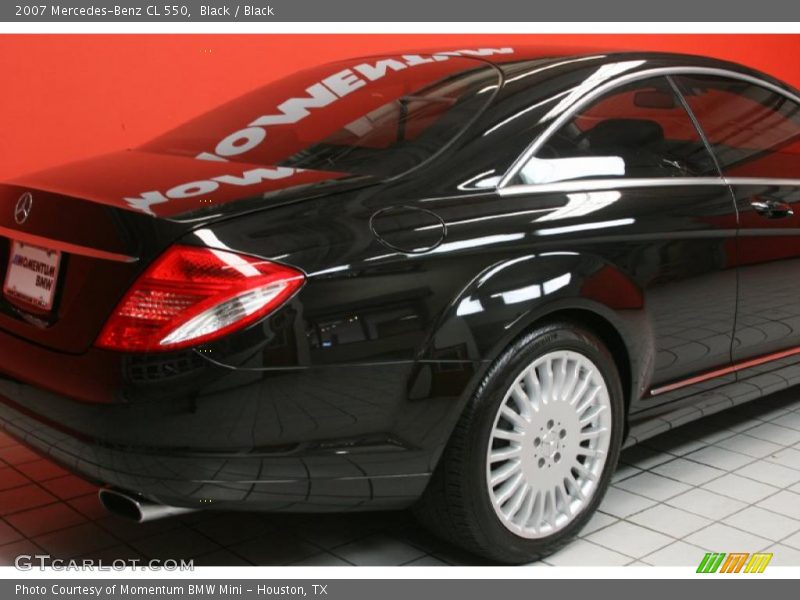 Black / Black 2007 Mercedes-Benz CL 550