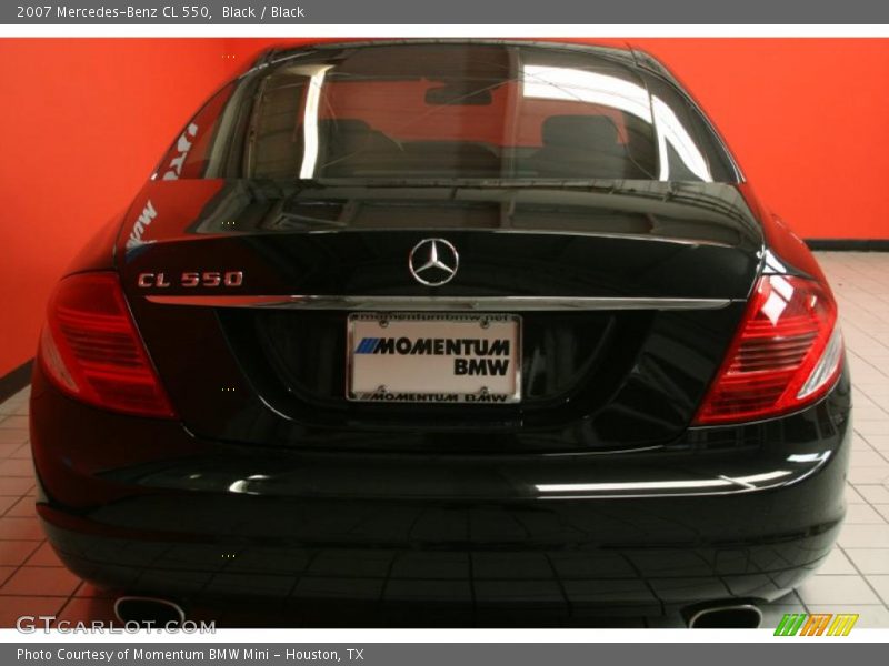 Black / Black 2007 Mercedes-Benz CL 550