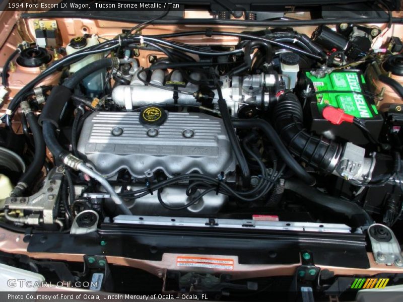  1994 Escort LX Wagon Engine - 1.9 Liter SOHC 8-Valve 4 Cylinder