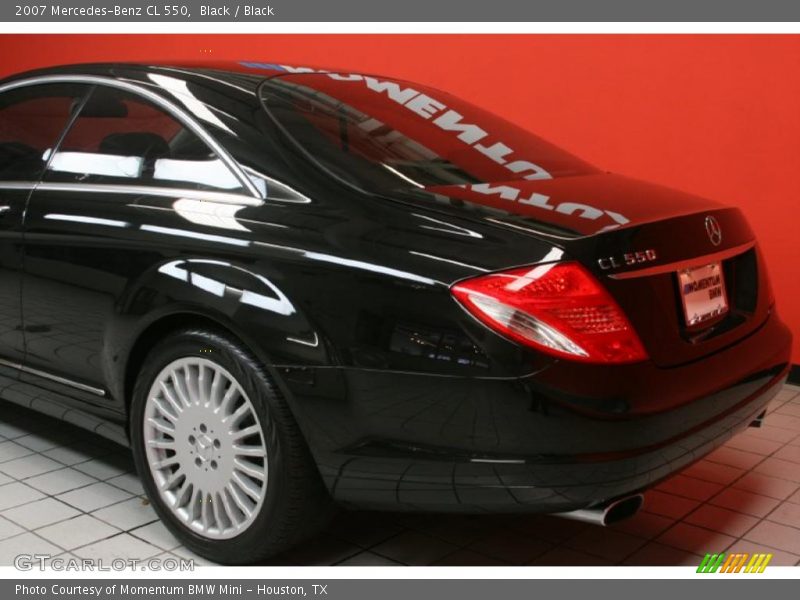 Black / Black 2007 Mercedes-Benz CL 550
