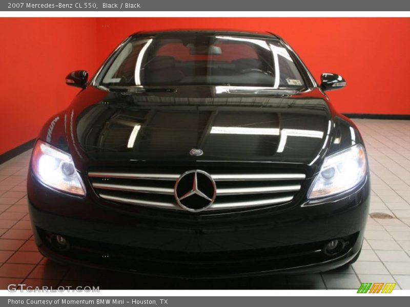 Black / Black 2007 Mercedes-Benz CL 550