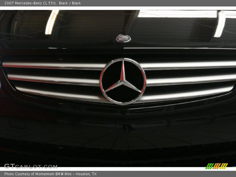 Black / Black 2007 Mercedes-Benz CL 550