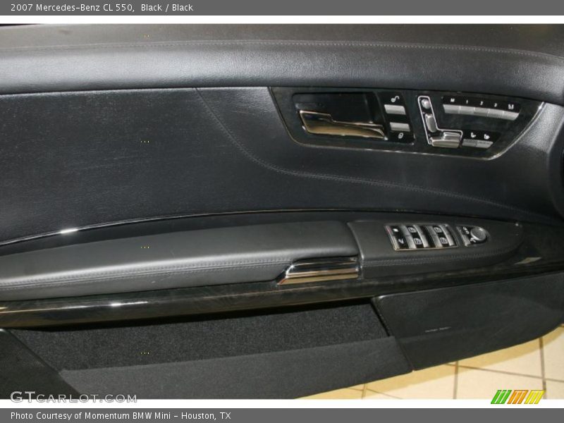 Black / Black 2007 Mercedes-Benz CL 550