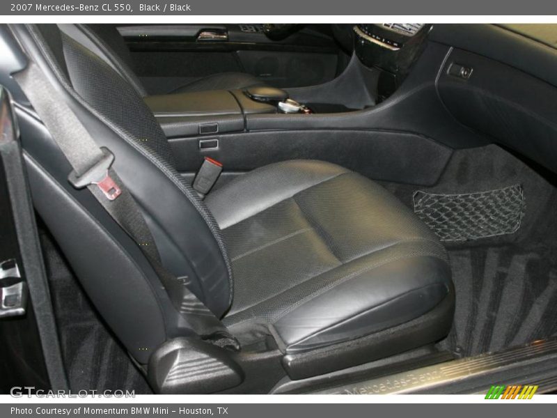 Black / Black 2007 Mercedes-Benz CL 550