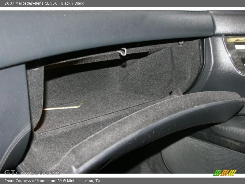 Black / Black 2007 Mercedes-Benz CL 550