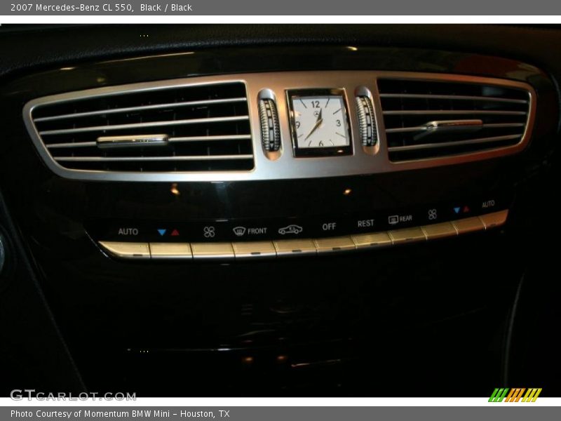 Black / Black 2007 Mercedes-Benz CL 550