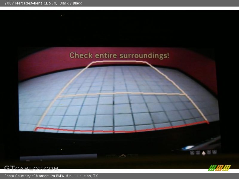 Black / Black 2007 Mercedes-Benz CL 550
