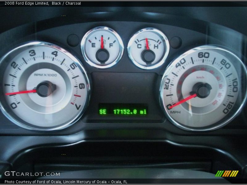 Black / Charcoal 2008 Ford Edge Limited