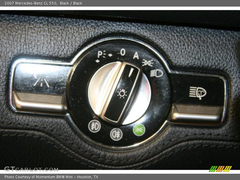 Black / Black 2007 Mercedes-Benz CL 550