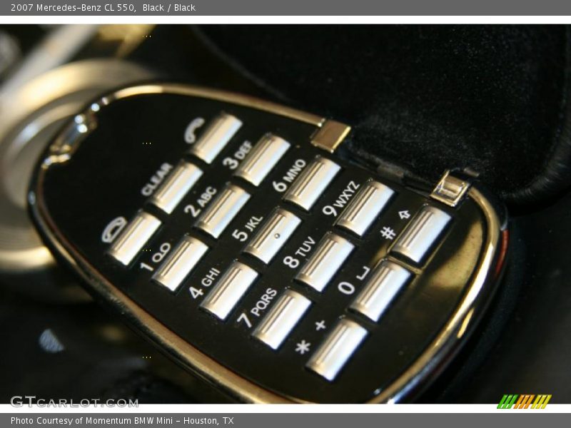 Black / Black 2007 Mercedes-Benz CL 550