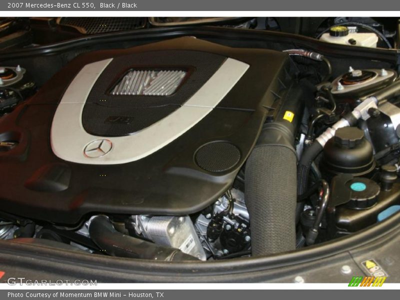 Black / Black 2007 Mercedes-Benz CL 550