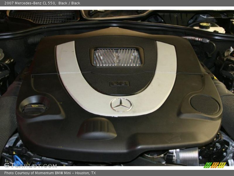Black / Black 2007 Mercedes-Benz CL 550