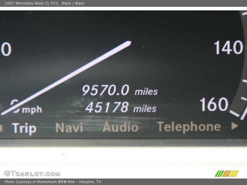 Black / Black 2007 Mercedes-Benz CL 550