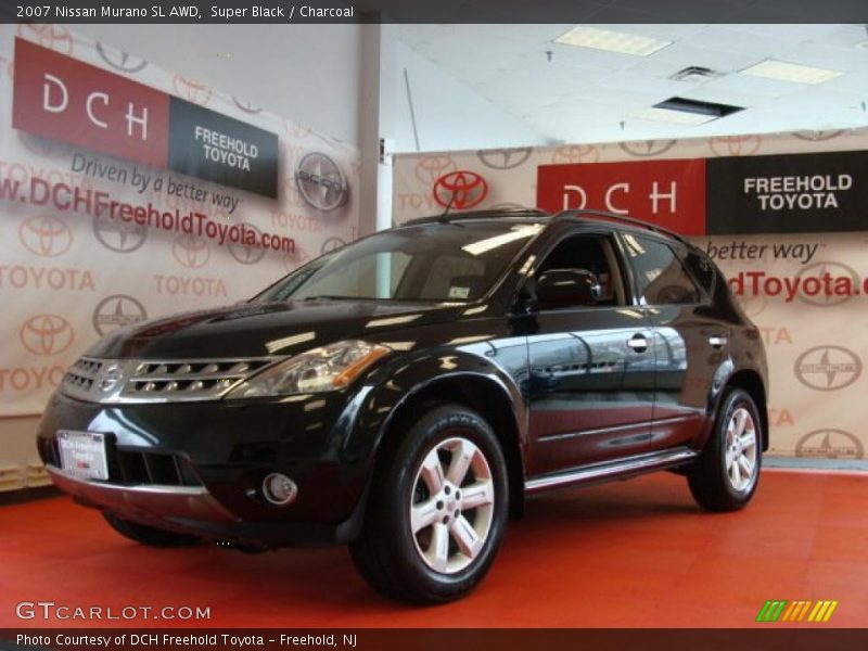 Super Black / Charcoal 2007 Nissan Murano SL AWD
