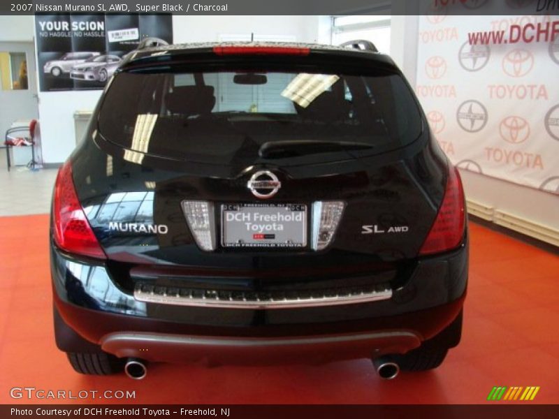Super Black / Charcoal 2007 Nissan Murano SL AWD