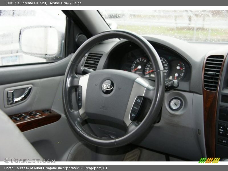 Alpine Gray / Beige 2006 Kia Sorento EX 4x4