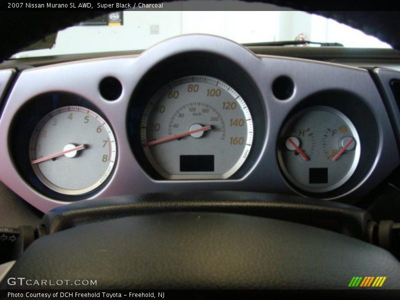 Super Black / Charcoal 2007 Nissan Murano SL AWD