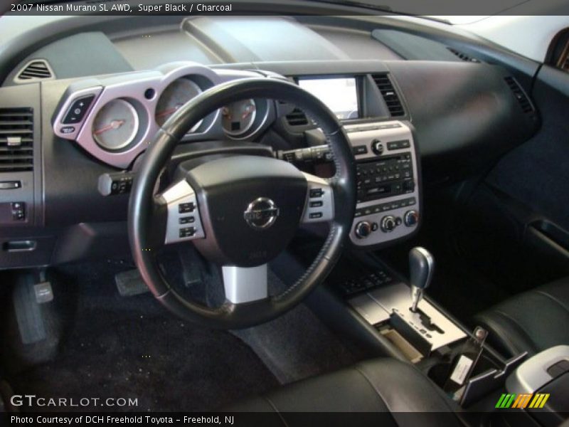 Super Black / Charcoal 2007 Nissan Murano SL AWD