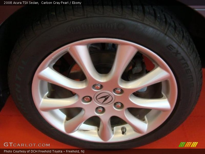 Carbon Gray Pearl / Ebony 2008 Acura TSX Sedan