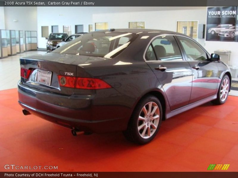Carbon Gray Pearl / Ebony 2008 Acura TSX Sedan