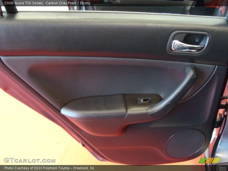 Carbon Gray Pearl / Ebony 2008 Acura TSX Sedan