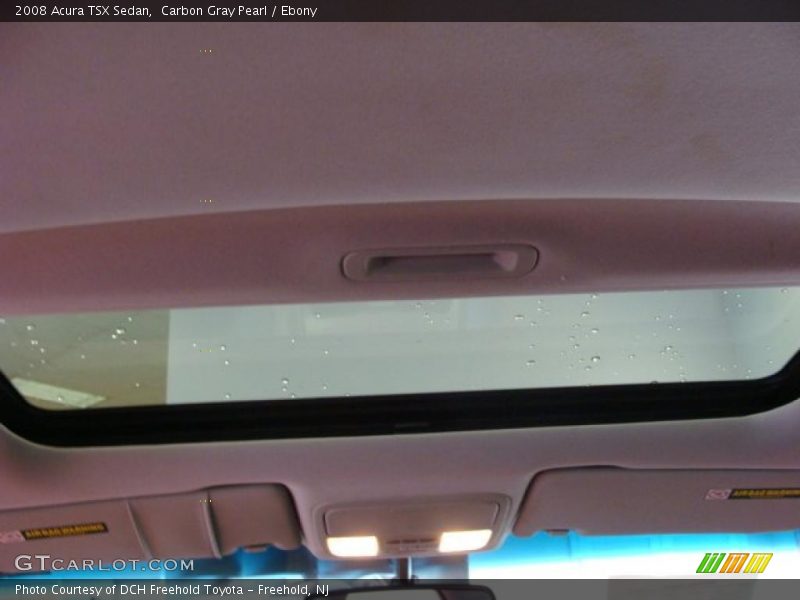 Carbon Gray Pearl / Ebony 2008 Acura TSX Sedan