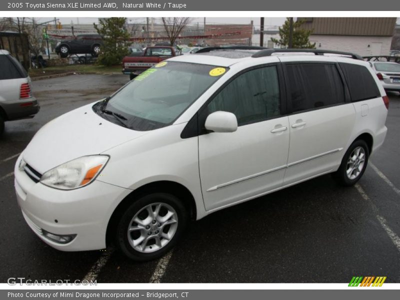 Natural White / Taupe 2005 Toyota Sienna XLE Limited AWD