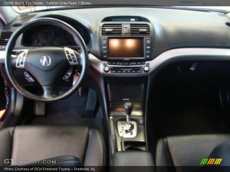 Carbon Gray Pearl / Ebony 2008 Acura TSX Sedan