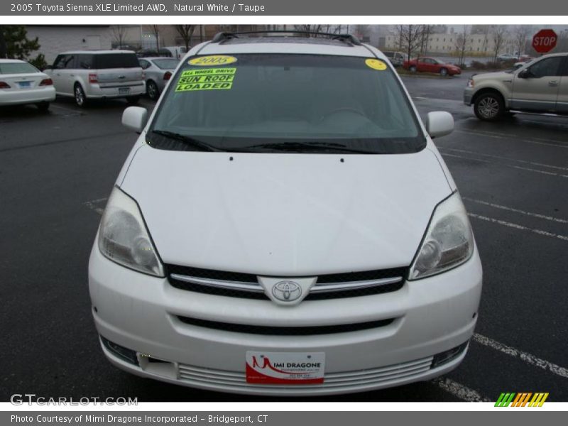 Natural White / Taupe 2005 Toyota Sienna XLE Limited AWD
