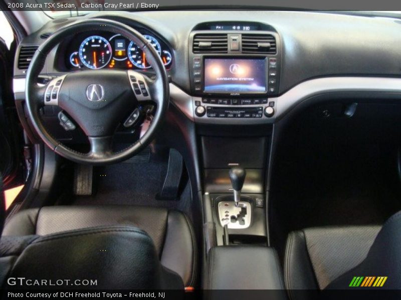 Carbon Gray Pearl / Ebony 2008 Acura TSX Sedan