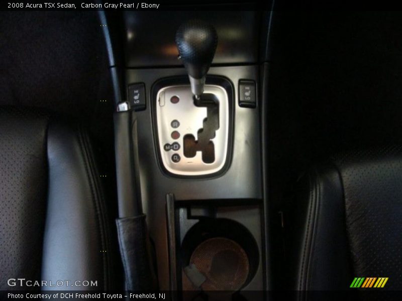 Carbon Gray Pearl / Ebony 2008 Acura TSX Sedan