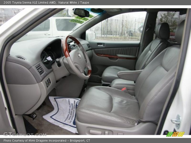 Natural White / Taupe 2005 Toyota Sienna XLE Limited AWD